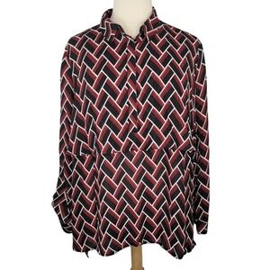 CATO Hi/Lo Long Sleeve Tunic‎ Top